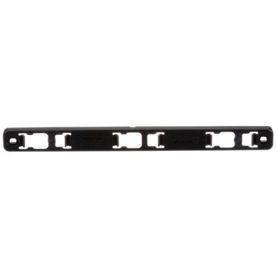 817 15 Series, 6″ Centers, Replacement ID Bar, Black